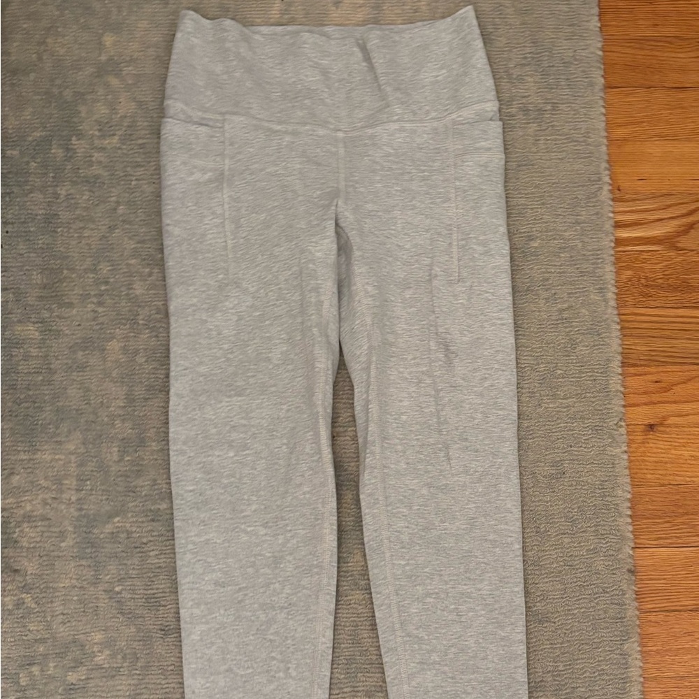 Athleta Light Gray Leggings